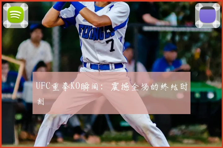 UFC重拳KO瞬间：震撼全场的终结时刻